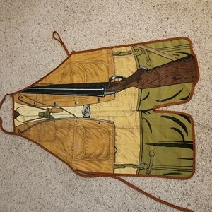 Vintage Salamander 1987 Hunter Design Apron
